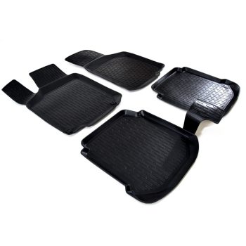   EgriAuto Prémiové 3D gumové autokoberce s uchytením Leon 1998-2005