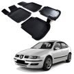 EgriAuto Prémiové 3D gumové autokoberce s uchytením Leon 1998-2005