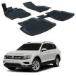 EgriAuto Prémiové 3D gumové autokoberce s uchytením VOLKSWAGEN Tiguan 2 2016-2024