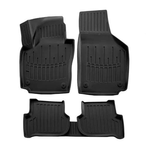 EgriAuto 3D prémiové gumové koberce s patentkami Volkswagen Golf Plus 2005-2014 5 ks