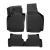 EgriAuto 3D prémiové gumové koberce s patentkami Volkswagen Golf Plus 2005-2014 5 ks