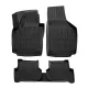 EgriAuto 3D prémiové gumové koberce s patentkami Volkswagen Golf Plus 2005-2014 5 ks