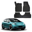 EgriAuto Prémiové 3D gumové autokoberce s uchytením VOLKSWAGEN ID.3 2020- 4 ks