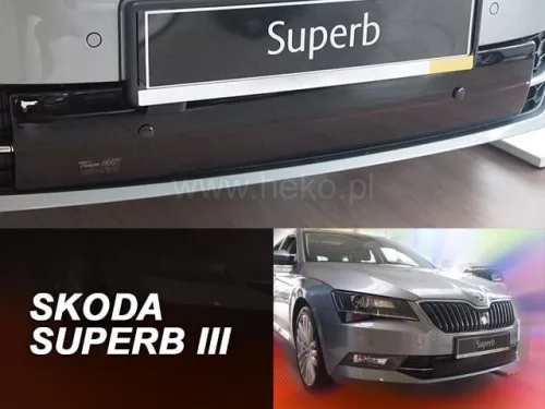 Zimný kryt chladiča Škoda Superb III. 2015-2019 (dolný, facelift pred)