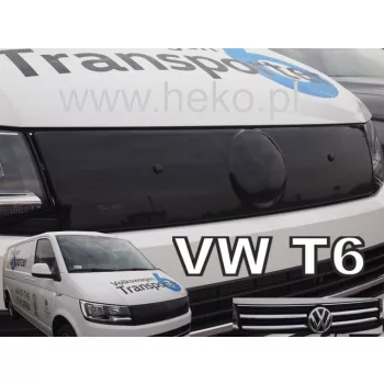   VW Transporter T6/Caravelle 2015-2021 zimný kryt chladiča (horný, chrómová mriežka)