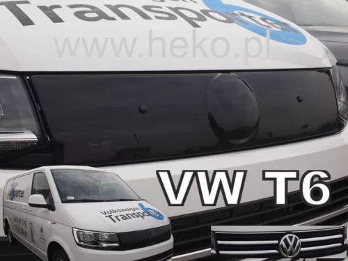VW Transporter T6/Caravelle 2015-2021 zimný kryt chladiča(horný, chrómový mriežka)