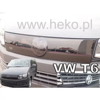   VW Transporter T6/Caravelle 2015-2021 zimný kryt chladiča (horný, čierna maska)