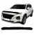 EgriAuto deflektor kapoty HYUNDAI Santa Fe 2018-2024, 2021-2024