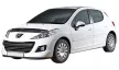 EgriAuto deflektor kapoty PEUGEOT 207 2009-2012