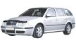 EgriAuto deflektor vetra motorového priestoru SKODA Octavia I Tour 1996-2008
