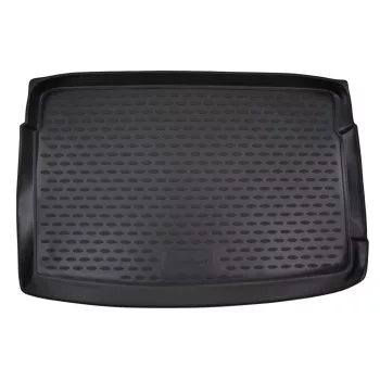  EgriAuto čierna gumová vaňa do kufra Volkswagen Polo V 2009-2017 hatchback top.