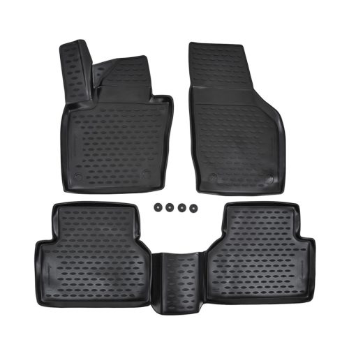 EgriAuto Prémiový 3D Gumové autokoberce s uchytením Q3 2011-2018