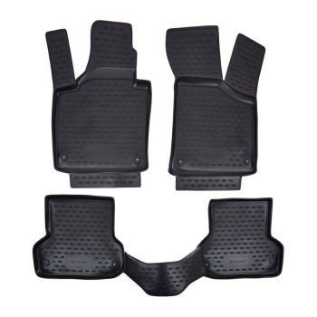   EgriAuto Prémiové 3D gumové autokoberce s uchytením Audi A3 8P 3D 2007-2012