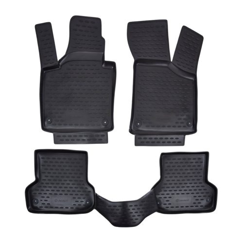 EgriAuto Prémiové 3D gumové autokoberce s uchytením Audi A3 8P 3D 2007-2012