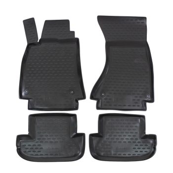   EgriAuto Prémiové 3D gumové autokoberce s uchytením Audi A5 2007-2015