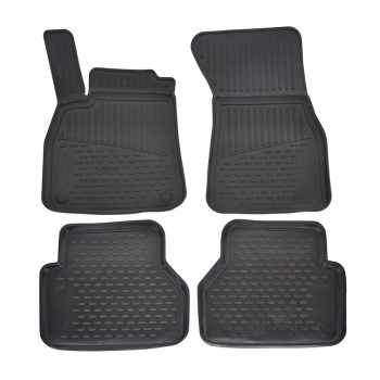   EgriAuto Prémiové 3D gumové autokoberce s uchytením Audi A6 V (C8) 2018- 4 ks