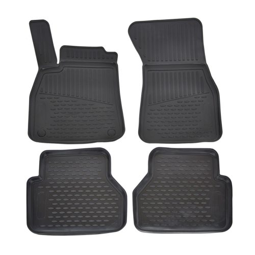 EgriAuto Prémiové 3D gumové autokoberce s uchytením Audi A6 V (C8) 2018- 4 ks