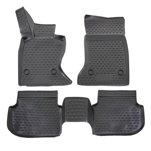 EgriAuto Prémiové 3D gumové autokoberce s uchytením Bmw 5-serie F10/F11 2010-2016