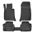 EgriAuto 3D prémiové gumové koberce s patentkami Bmw 3-serie E90/E91 2006-2015