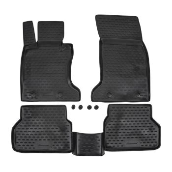   EgriAuto Prémiové 3D gumové autokoberce s uchytením Bmw 5-serie E60/E61 2003-2010