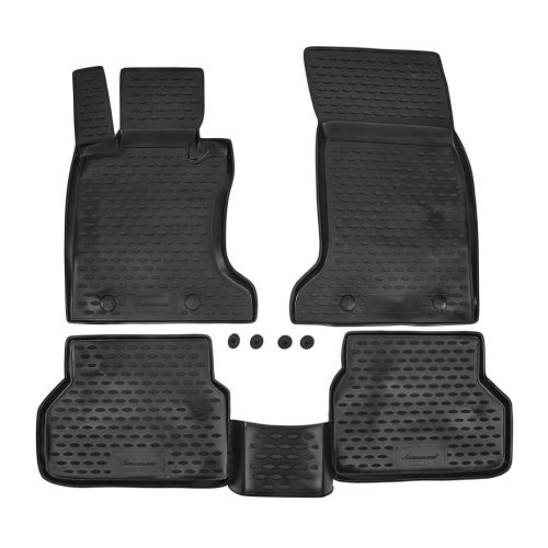 EgriAuto Prémiové 3D gumové autokoberce s uchytením Bmw 5-serie E60/E61 2003-2010