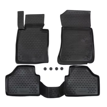   EgriAuto 3D prémiové gumové koberce s patentkami Bmw X1 E84 2009-2015