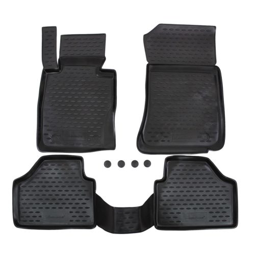 EgriAuto Prémiové 3D gumové autokoberce s uchytením Bmw X1 E84 2009-2015