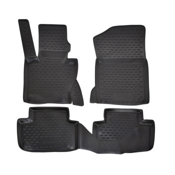   EgriAuto Prémiové 3D gumové autokoberce s uchytením Bmw X3 E83 2003-2006 2006-2010