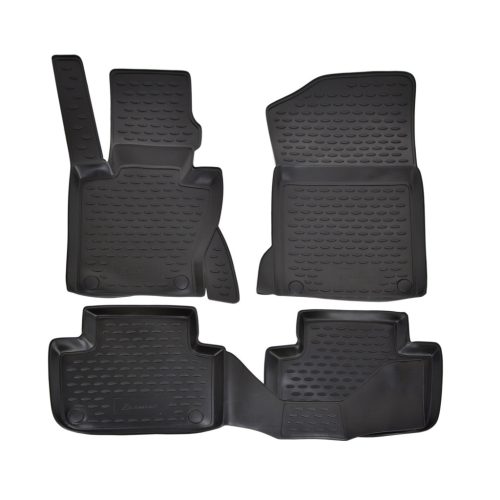 EgriAuto Prémiové 3D gumové autokoberce s uchytením Bmw X3 E83 2003-2006 2006-2010