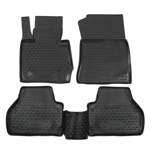 EgriAuto Prémiové 3D gumové autokoberce s uchytením Bmw X3 F25 2010-2014 2014-2018