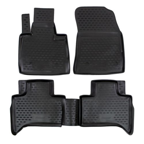 EgriAuto Prémiové 3D gumové autokoberce s uchytením Bmw X5 E53 1999-2006