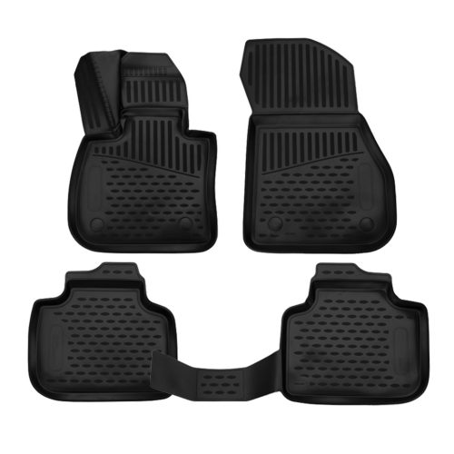 EgriAuto Prémiové 3D gumové autokoberce s uchytením Bmw X1 (F48) 2015-2021 4 ks