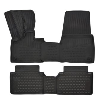   EgriAuto Prémiové 3D gumové autokoberce s uchytením HYUNDAI I3 2018-, Electro 4 ks