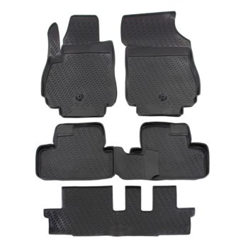   EgriAuto Prémiové 3D gumové autokoberce s uchytením Chevrolet Orlando 2011-2018 5 ks