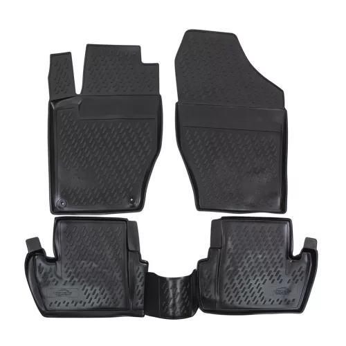 EgriAuto 3D prémiové gumové koberce s patentkami Citroen C4 2011-2018