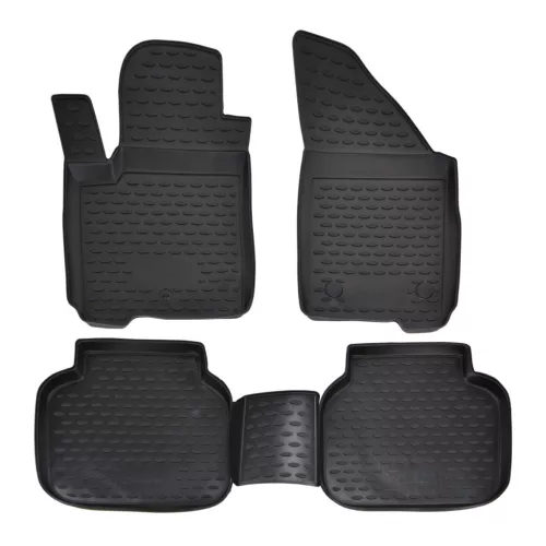 EgriAuto 3D prémiové gumové koberce s patentkami Dodge Freemont/Dodge Journey 2011-2018