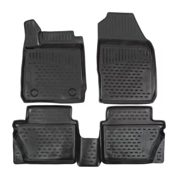   EgriAuto Prémiové 3D gumové autokoberce s uchytením FORD Fiesta 2011-2015 2015-