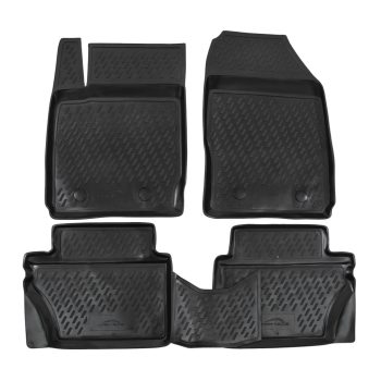   EgriAuto Prémiové 3D gumové autokoberce s uchytením FORD Fiesta 2008-2011