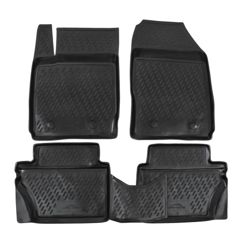 EgriAuto Prémiové 3D gumové autokoberce s uchytením FORD Fiesta 2008-2011