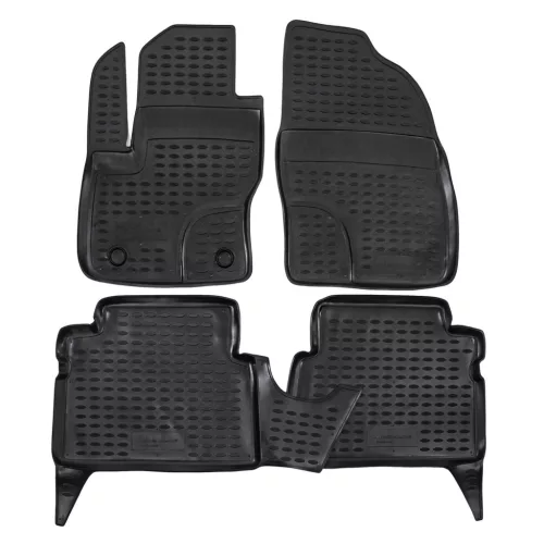 EgriAuto 3D prémiové gumové koberce s patentkami Ford Focus C-MAX 2003-2010