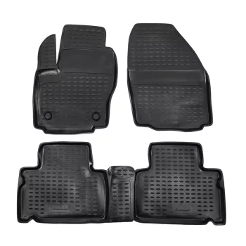   EgriAuto Prémiové 3D gumové autokoberce s uchytením FORD S-MAX 2006-2015