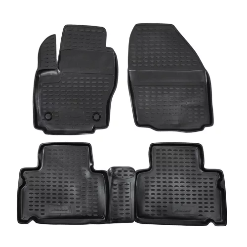 EgriAuto 3D prémiové gumové koberce s patentkami Ford S-MAX 2006-2015