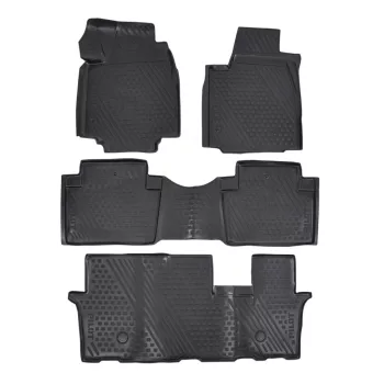   EgriAuto 3D prémiové gumové koberce s patentkami Honda Pilot 2008-2012/2012-2016