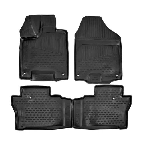 EgriAuto 3D prémiové gumové koberce s patentkami Honda Pilot 2016- (USA)