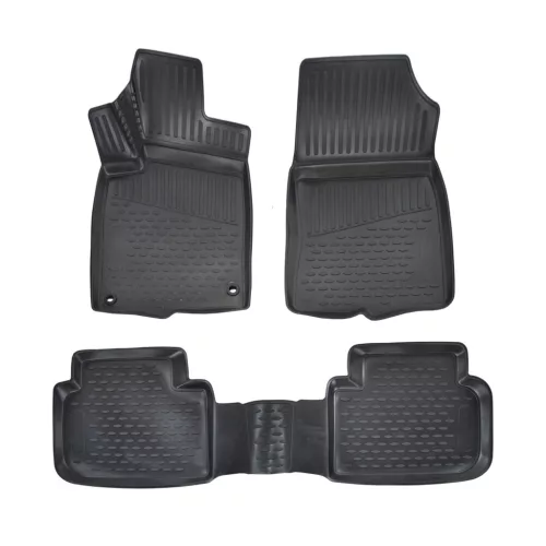 EgriAuto 3D prémiové gumové koberce s patentkami Honda Civic/Liftback 2. rad USB porttal 2022-