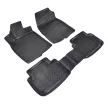 EgriAuto 3D prémiové gumové koberce s patentkami Honda Civic/Liftback 2. rad USB porttal 2022-