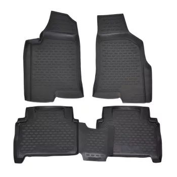   EgriAuto Prémiové 3D gumové autokoberce s uchytením Humer H3 2005-2010