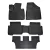 EgriAuto 3D prémiové gumové koberce s patentkami Hyundai Grand Santa Fe 2 2013-