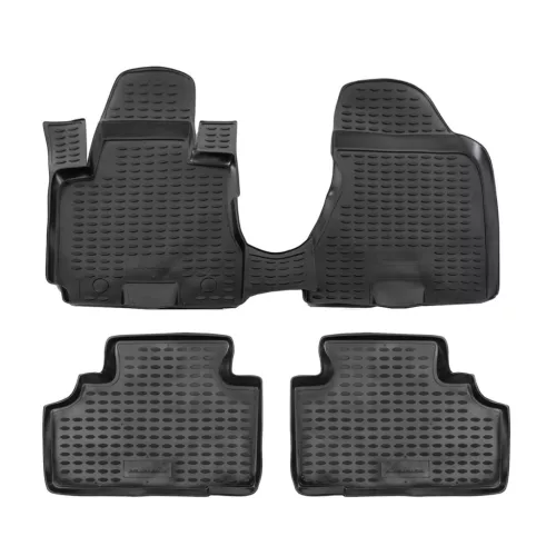 EgriAuto 3D prémiové gumové koberce s patentkami Hyundai Tucson 2004-2009