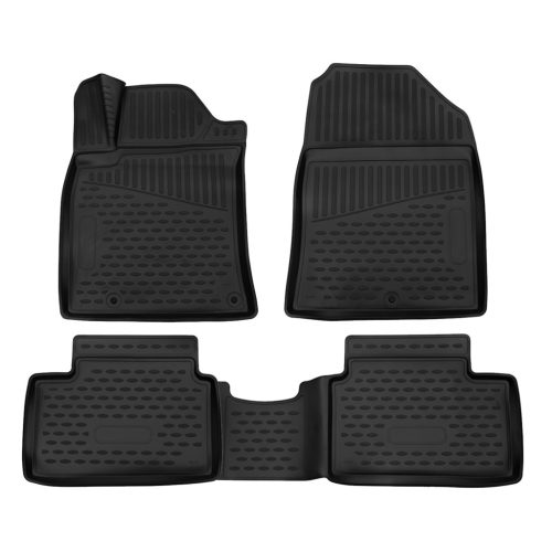 EgriAuto Prémiové 3D gumové autokoberce s uchytením HYUNDAI i30 2019- 4 ks